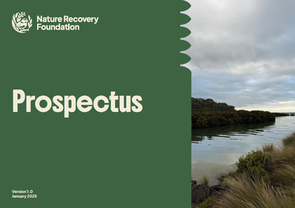 Nature Recovery Foundation Prospectus